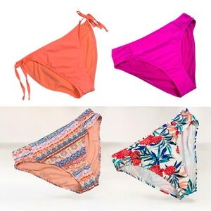 Colorful Bikini Bottoms Set